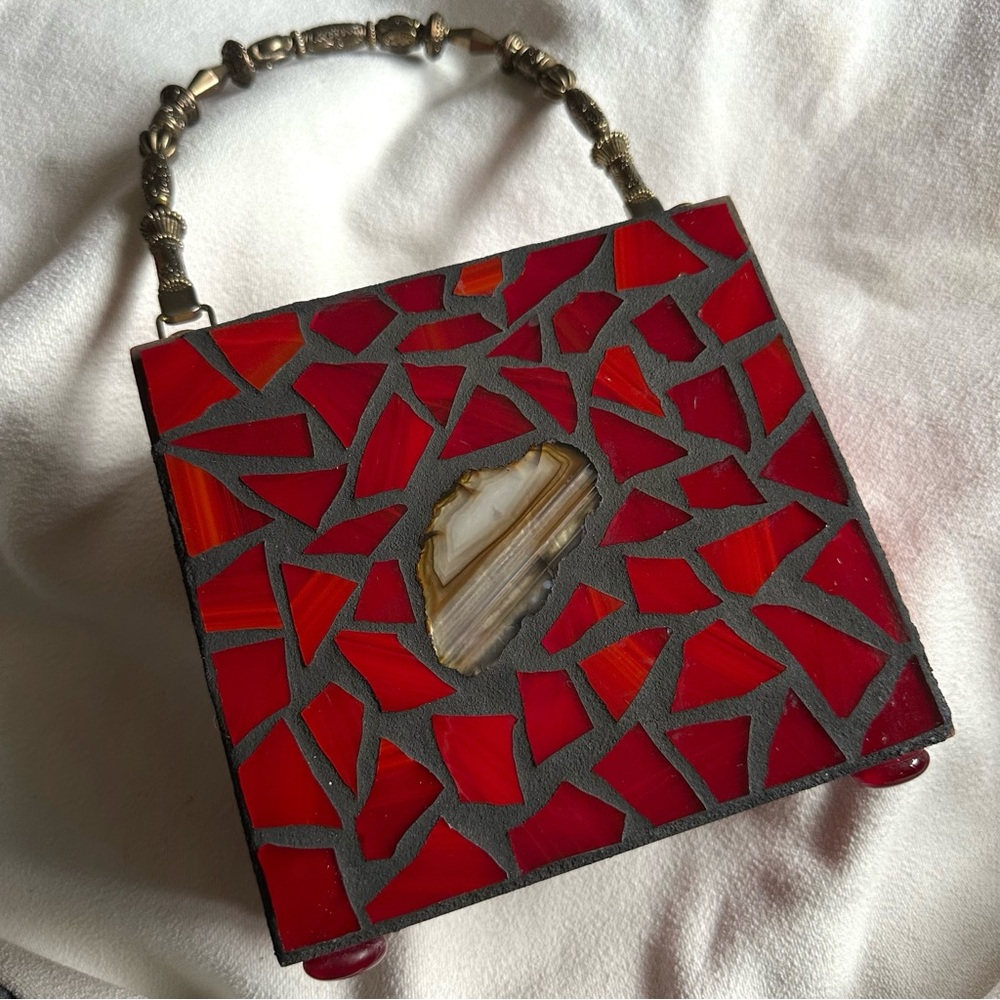 Cigar Box Mosaic Handbag